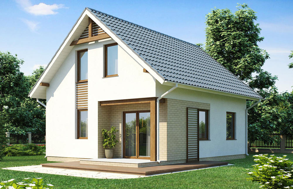 Планировка ГС-91 Дом из газосиликатных блоков Хелиос, 91 м.кв.