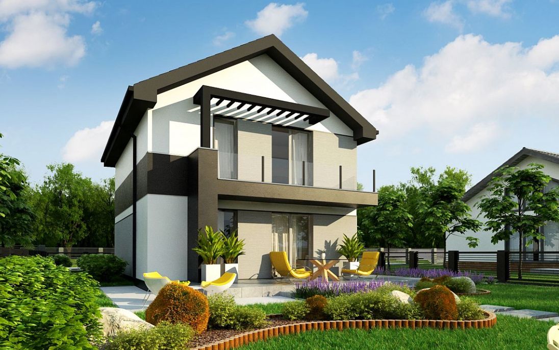 Планировка АРБ-160 Дом из арболита Биртон, 160 м²