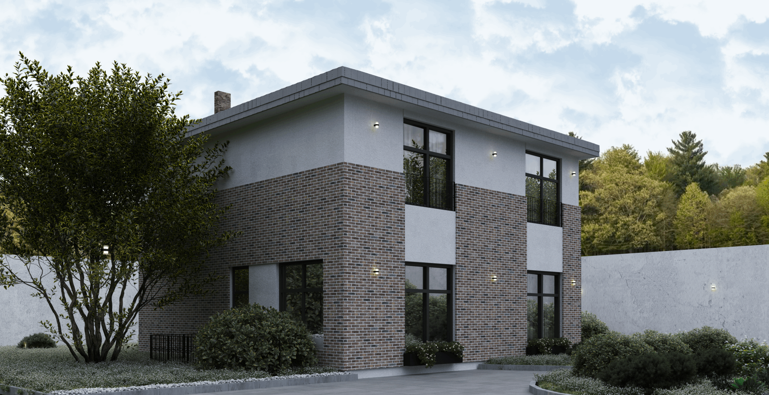 Планировка ПСБ-137 Дом из полистиролбетона Сверк, 137 м²