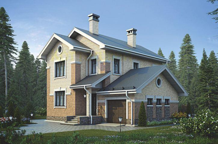 МД-129 Монолитный дом Каспер, 129 м²