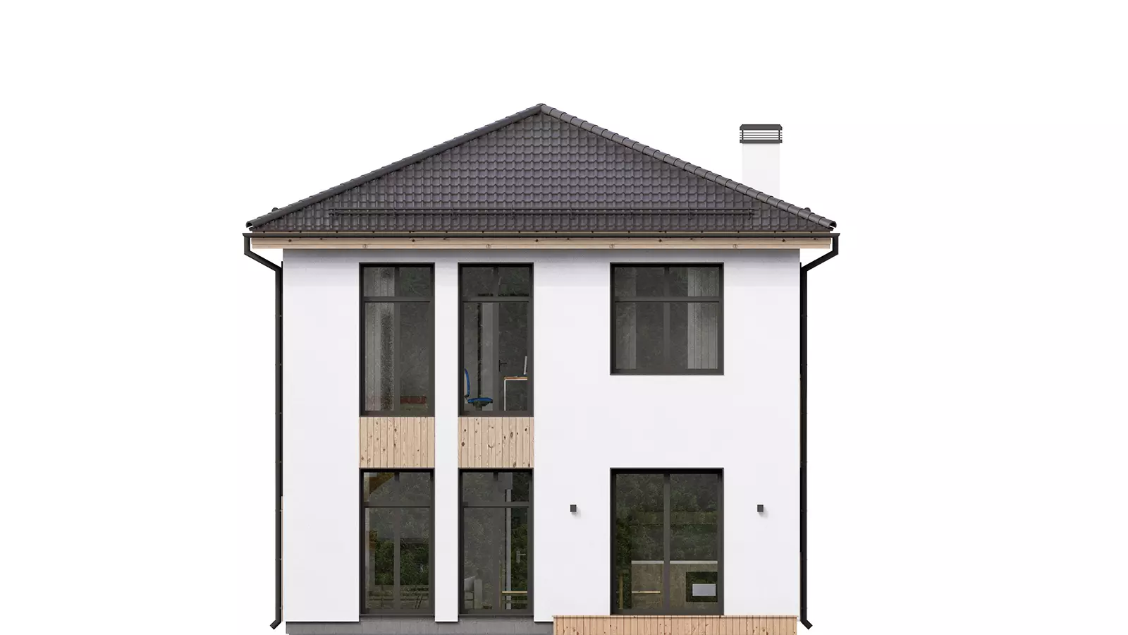 Планировка ТК-120 Дом из тёплой керамики Биззет, 120 м²