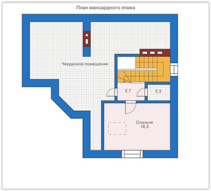 Планировка АРБ-140 Дом из арболита Лунимар, 140 м²