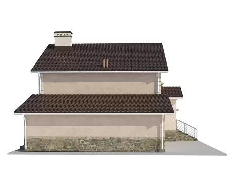 Планировка КД-257 Дом из кирпича Стефан, 257 м.кв.