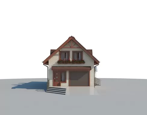 Планировка КД-88 Дом из кирпича Олунер, 88.67 м.кв.