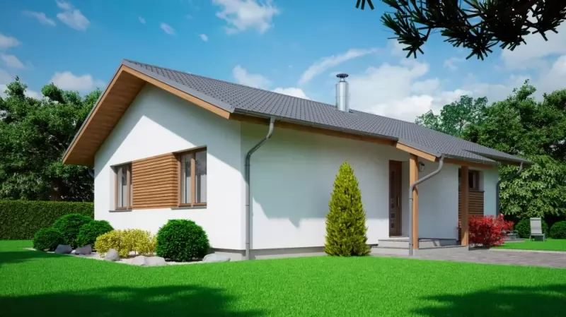 Планировка КД-85 Кирпичный дом Акцент, 85.4 кв.м