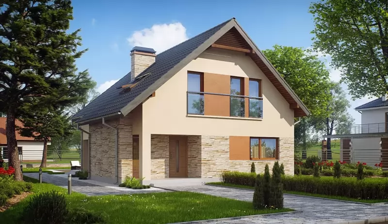 Планировка КД-113 Дом из кирпича Берухин, 113.4 м.кв.