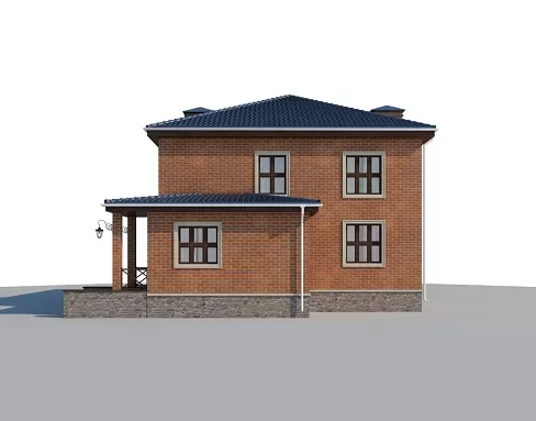 Планировка КД-215 Дом из кирпича Юниона, 215.9 м.кв.