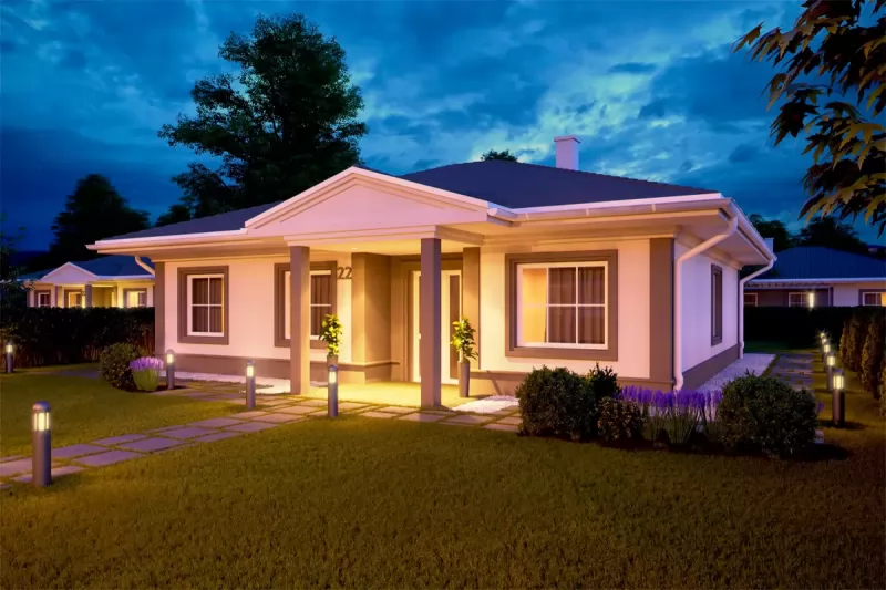 Планировка КД-115 Дом из кирпича Гертуд, 115.5 м.кв.