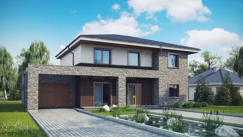 КД-239 Дом из кирпича Авирелия, 239.2 м.кв.