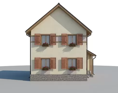 Планировка КД-132 Дом из кирпича Футме, 132.2 м.кв.