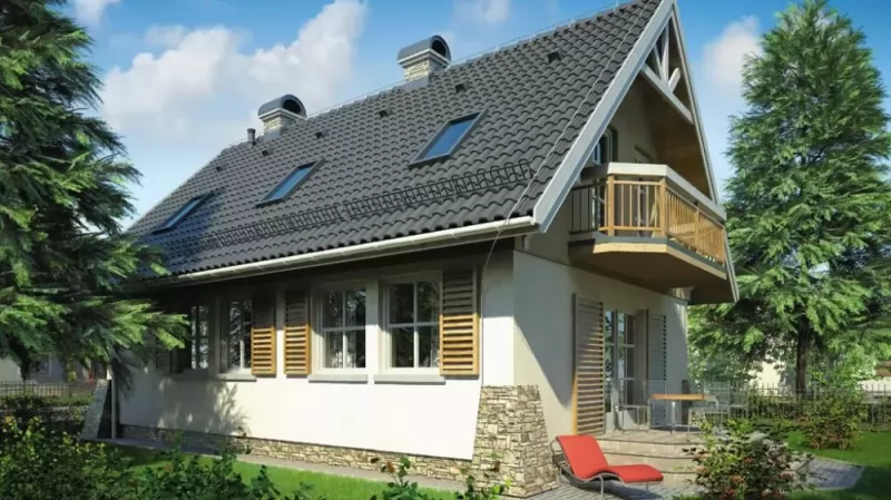 КД-95 Дом из кирпича Борли, 95.55 м.кв.