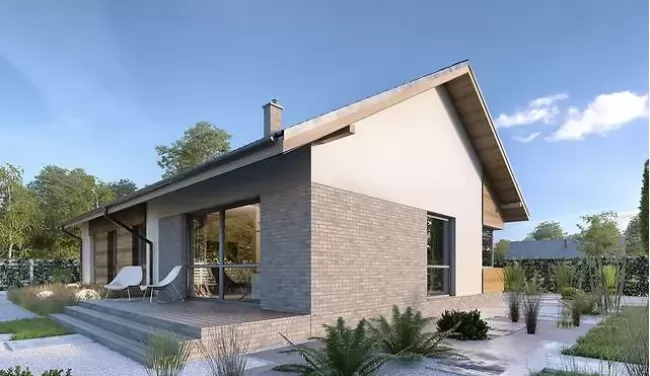 Планировка КД-136 Дом из кирпича Энгона, 136.97 м.кв.