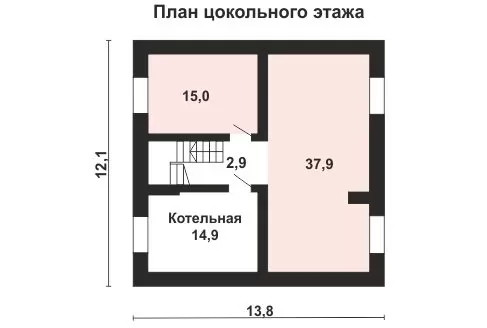 Планировка КД-215 Дом из кирпича Юниона, 215.9 м.кв.
