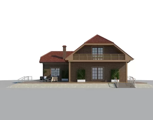 Планировка КД-209 Дом из кирпича Кривстон, 209.6 м.кв.