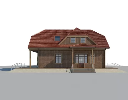 Планировка КД-209 Дом из кирпича Кривстон, 209.6 м.кв.
