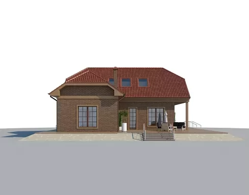 Планировка КД-209 Дом из кирпича Кривстон, 209.6 м.кв.