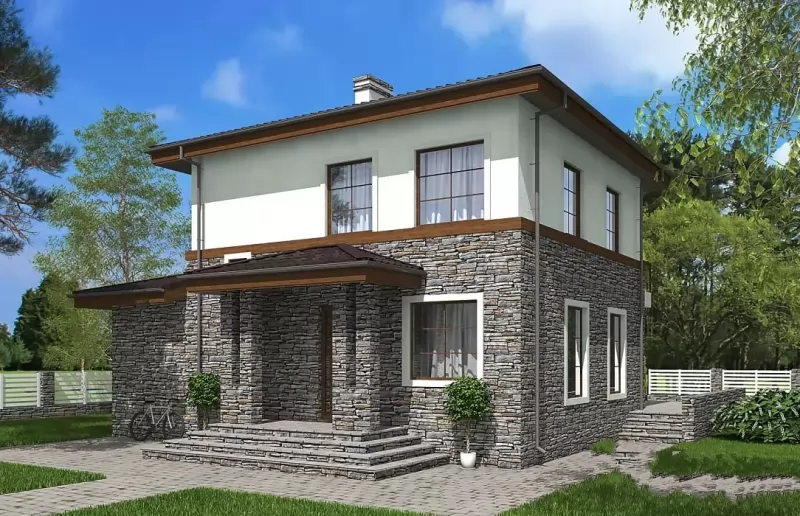 Планировка КД-137 Дом из кирпича Унда, 137.51 м.кв.