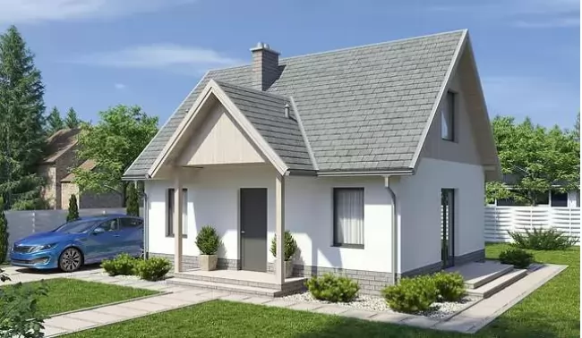 КД-62 Дом из кирпича Диод, 60.27 кв.м.