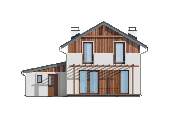 Планировка КД-141 Дом из кирпича Ламиция, 141.7 м.кв.
