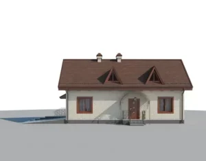 Планировка КД-88 Кирпичный дом Буст, 88.67 кв.м