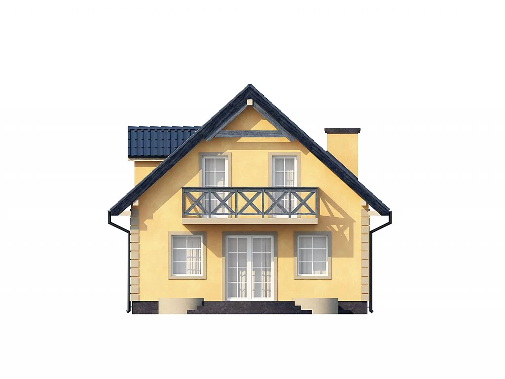 Планировка КБ-108 Дома из керамзитобетона Драконт, 108 м²