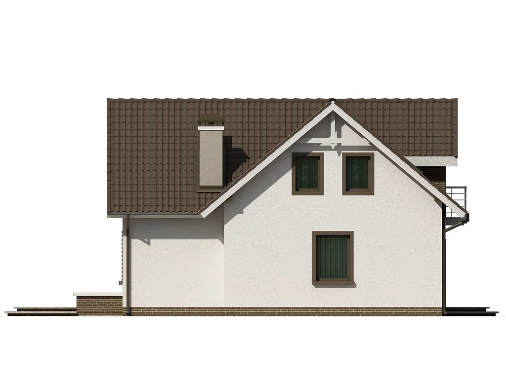 Планировка ГБ-143 Дом из газобетона Сиярис, 143 м²