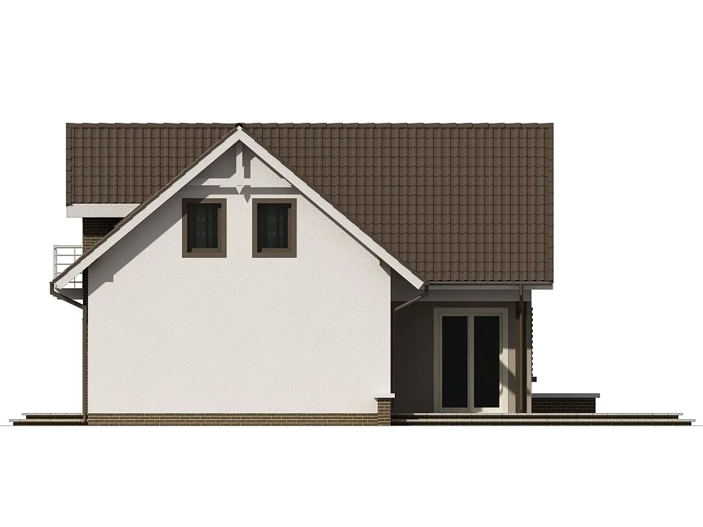 Планировка ГБ-143 Дом из газобетона Сиярис, 143 м²