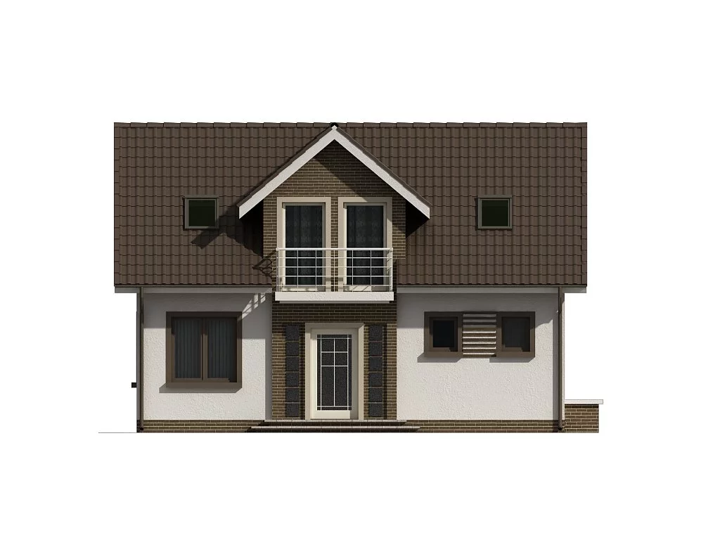 Планировка ГБ-143 Дом из газобетона Сиярис, 143 м²