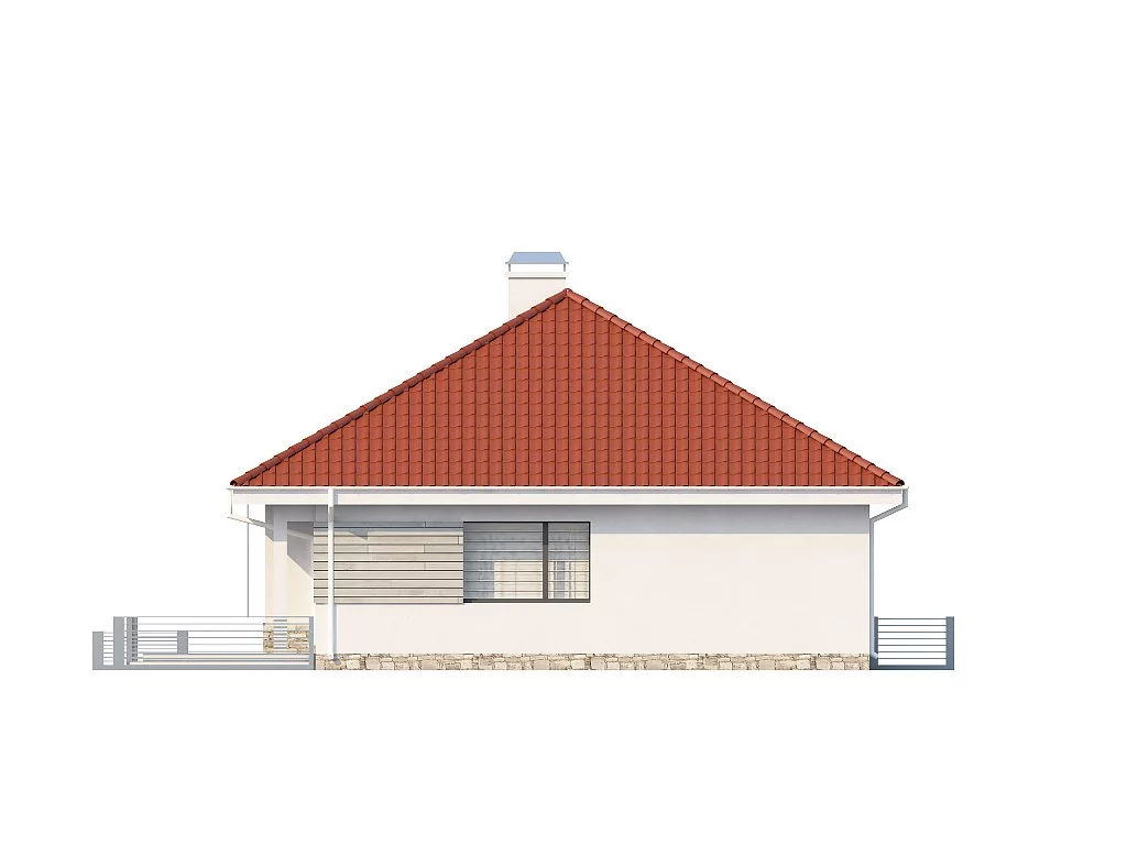 Планировка ПБ-91 Дом из пеноблока Мифика, 91 м²