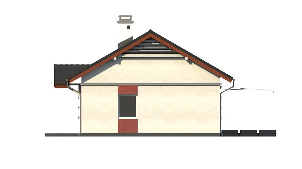 Планировка ГБ-93 Дом из газобетона Эльфирия, 93 м²