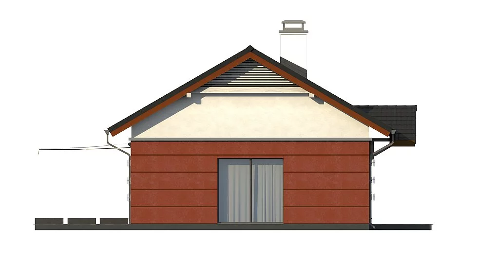Планировка ПБ-93 Дом из пеноблока Сказорис, 93 м²