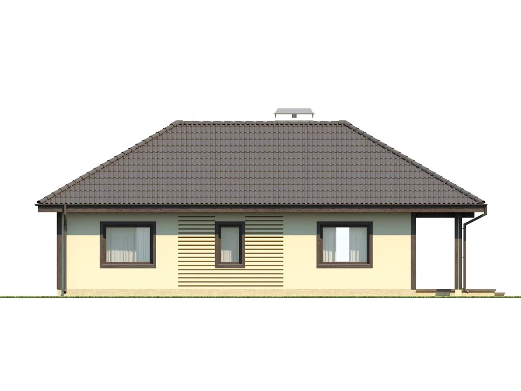 Планировка КБ-95 Дома из керамзитобетона Тайреон, 95 м²