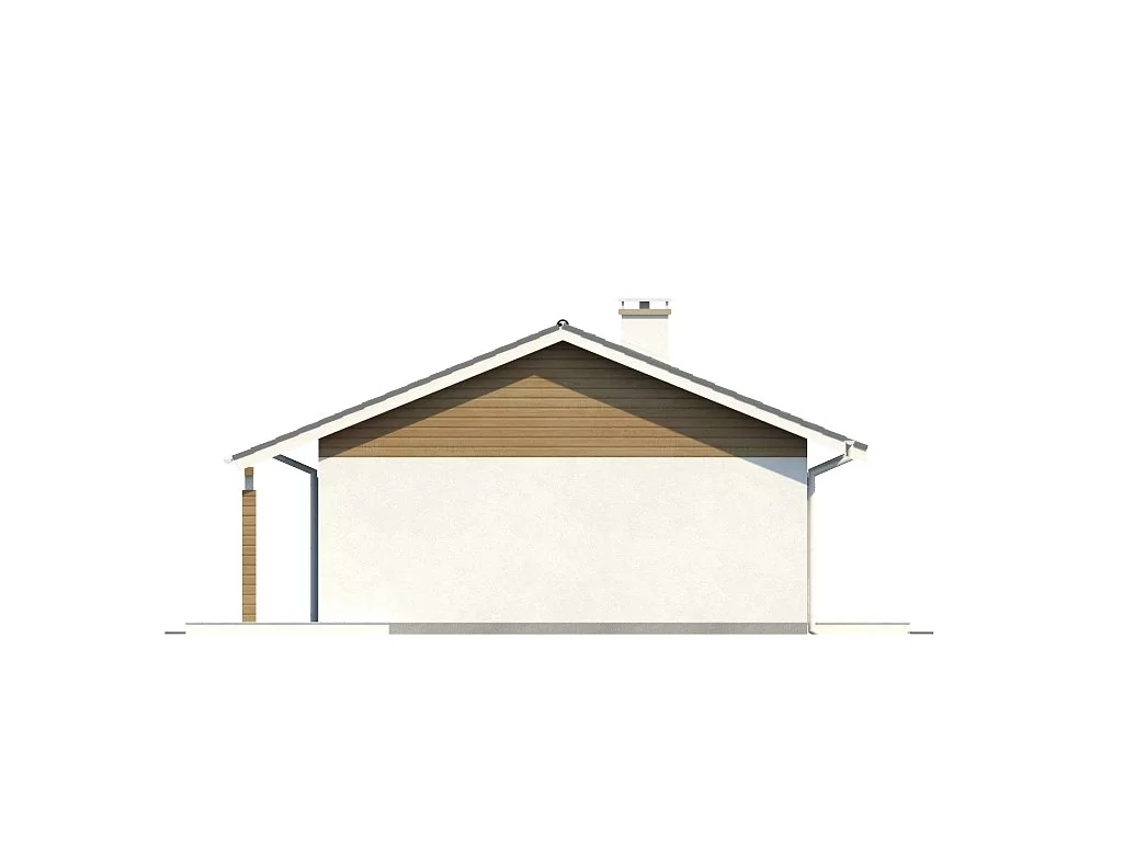 Планировка КБ-82 Дома из керамзитобетона Туманис, 82 м²