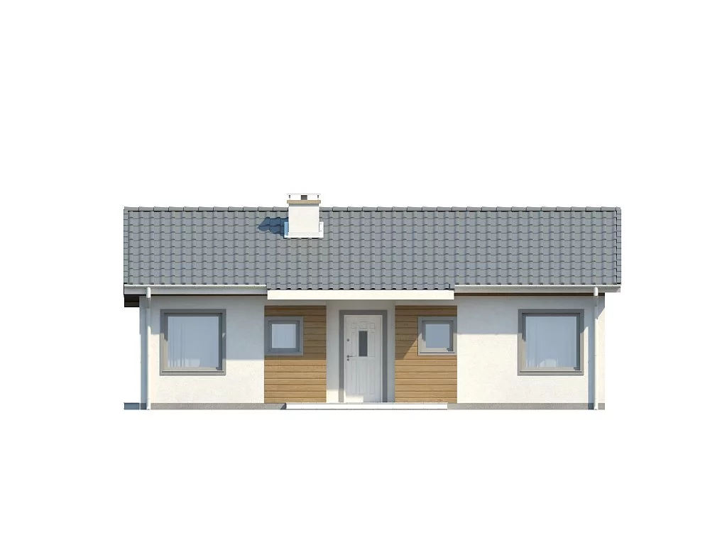 Планировка КБ-82 Дома из керамзитобетона Туманис, 82 м²
