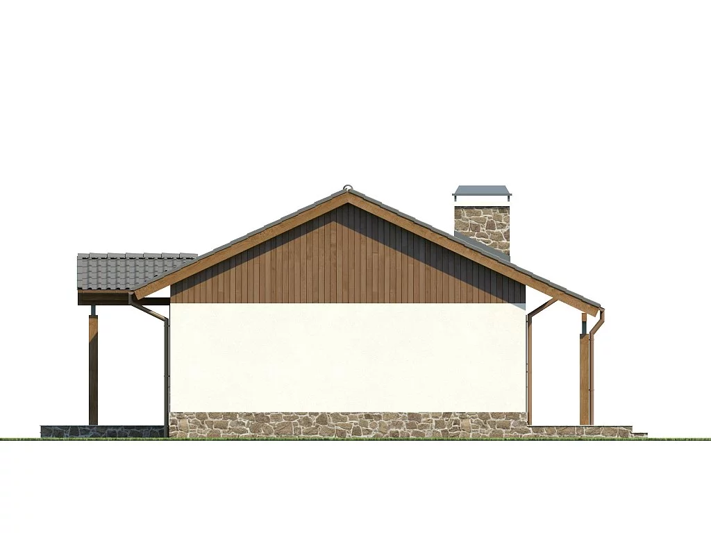 Планировка ПБ-157 Дом из пеноблока Бризо, 157 м²