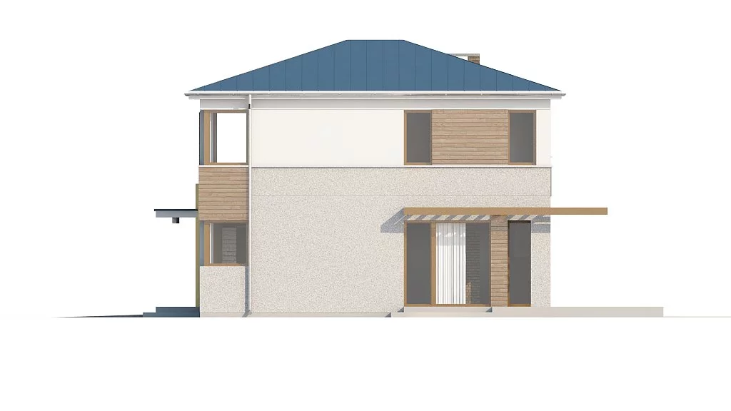 Планировка ПБ-134 Дом из пеноблока Бурун, 134 м²
