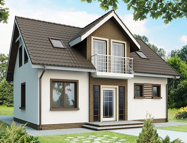 Планировка ГБ-143 Дом из газобетона Сиярис, 143 м²