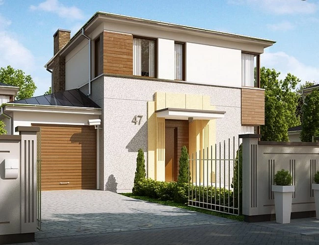 Планировка ПБ-134 Дом из пеноблока Бурун, 134 м²