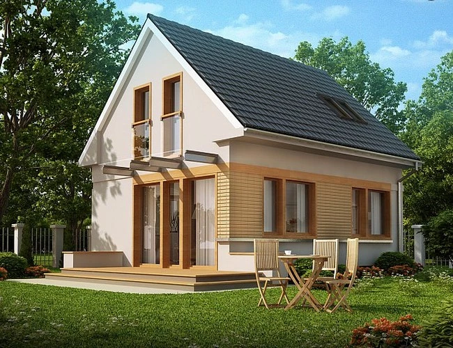 Планировка ПБ-92 Дом из пеноблока Эльфвуд, 92 м²