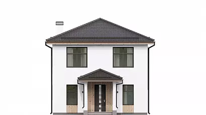 Планировка ТК-120 Дом из тёплой керамики Биззет, 120 м²