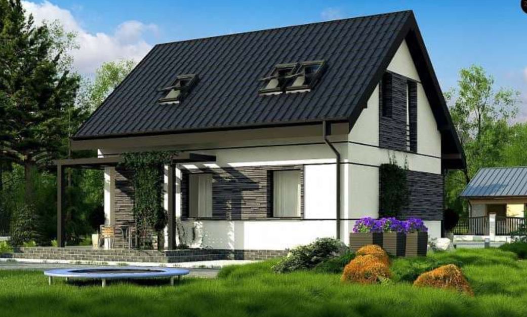 Планировка ТД-92 Дом из теплоблоков Ригол, 92 м²