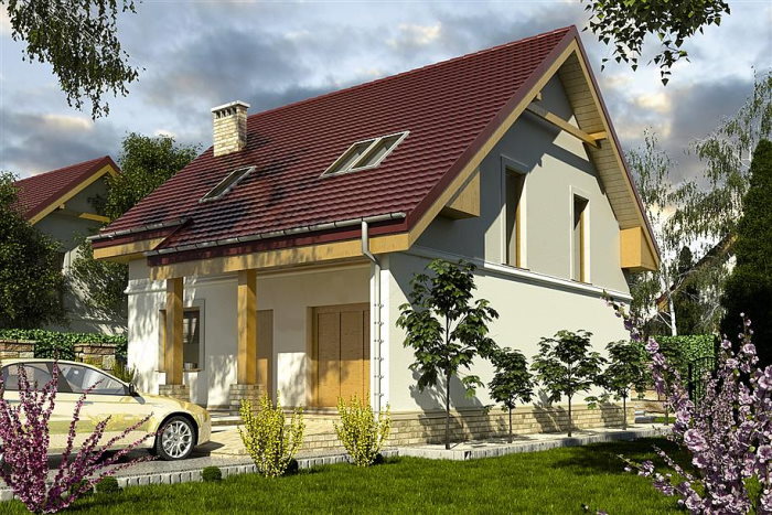 Планировка БД-128 Дом из теплоблоков Лисфера, 128 м²