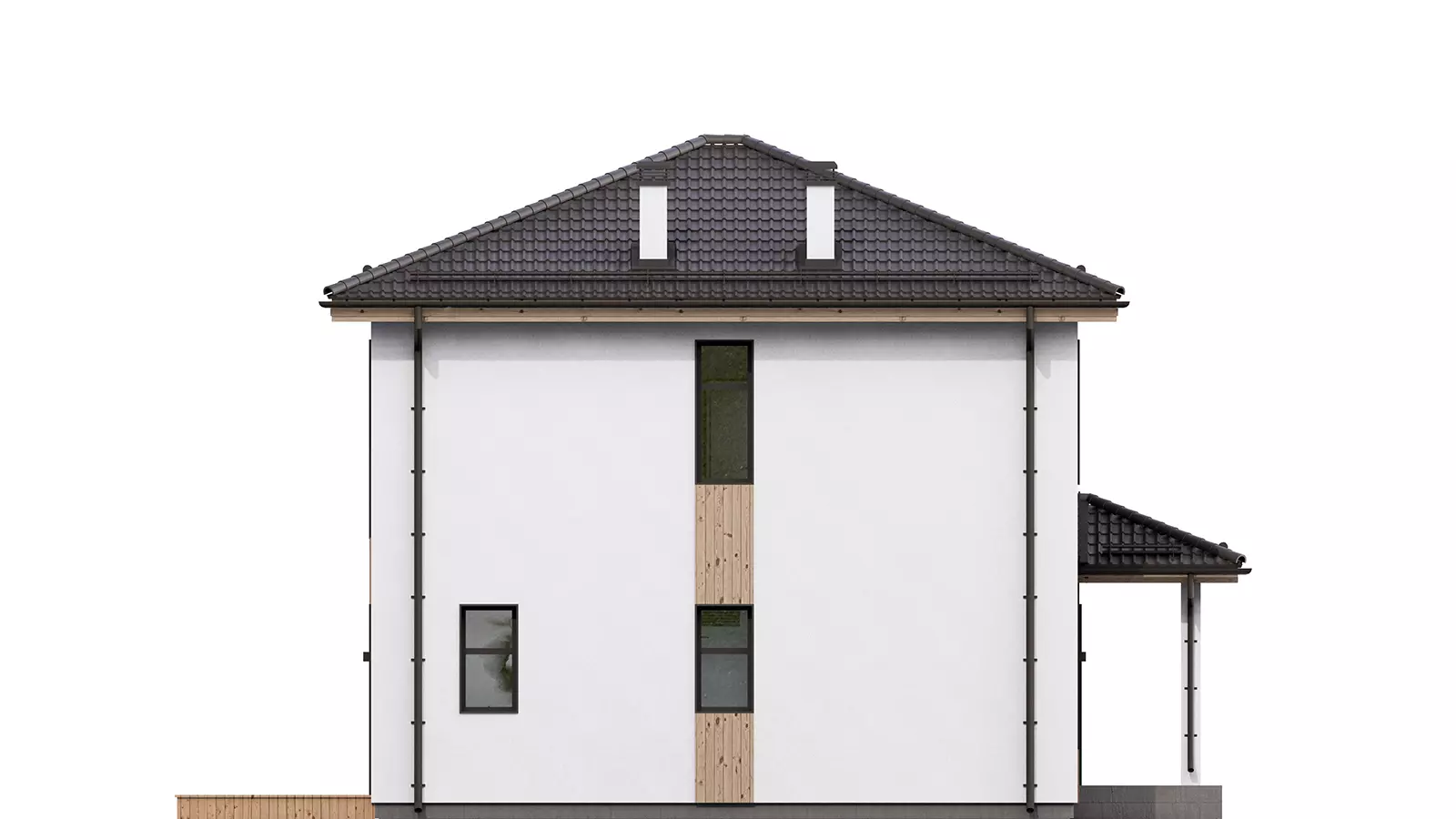Планировка ТК-120 Дом из тёплой керамики Биззет, 120 м²